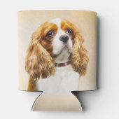 Cavalier King Charles Spaniel Original Painting Blikjeskoeler (Achterkant)