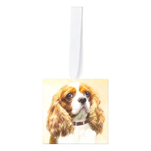 Cavalier King Charles Spaniel Original Painting Decoratie (Voorkant)