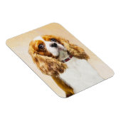 Cavalier King Charles Spaniel Original Painting Magneet (Rechterzijde)