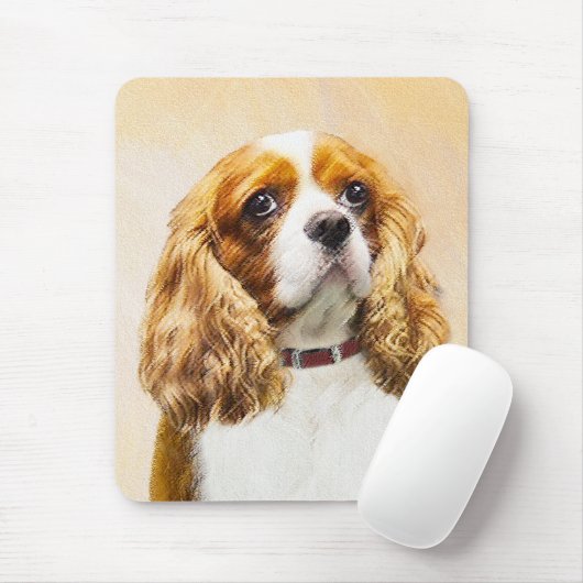 Cavalier King Charles Spaniel Original Painting Muismat (Met muis)