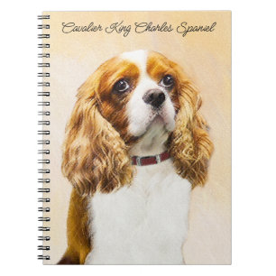 Cavalier King Charles Spaniel Original Painting No Notitieboek