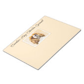 Cavalier King Charles Spaniel Original Painting Notitieblok (Schuin)