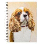 Cavalier King Charles Spaniel Original Painting Notitieboek (Voorkant)
