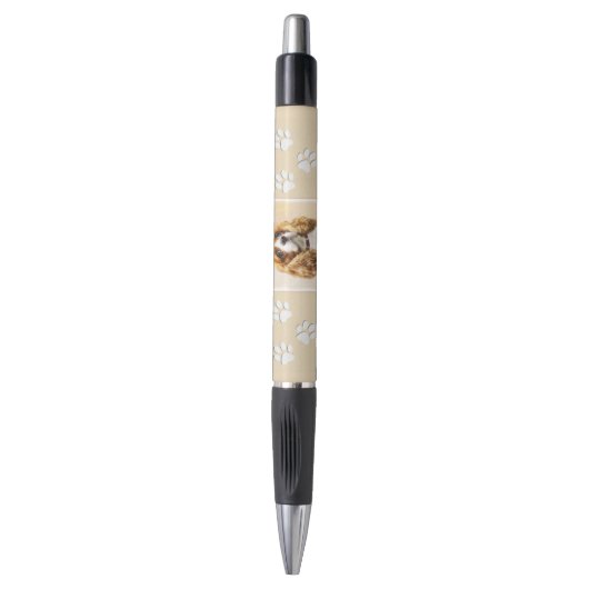 Cavalier King Charles Spaniel Original Painting Pen (Voorkant Verticaal)
