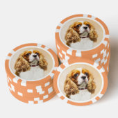 Cavalier King Charles Spaniel Original Painting Poker Chips (Opstapeling)