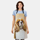 Cavalier King Charles Spaniel Original Painting Schort (Gedragen)