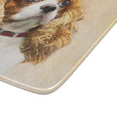 Cavalier King Charles Spaniel Original Painting Snijplank (Hoek)