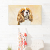 Cavalier King Charles Spaniel Original Painting Spandoek (Insitu)