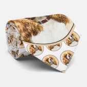 Cavalier King Charles Spaniel Original Painting Stropdas (Opgerold)