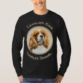 Cavalier King Charles Spaniel Original Painting T-shirt (Voorkant)