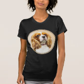 Cavalier King Charles Spaniel Original Painting T-shirt (Voorkant)