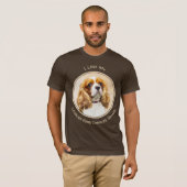 Cavalier King Charles Spaniel Original Painting T-shirt (Voorkant volledig)