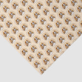 Cavalier King Charles Spaniel Original Painting Tissuepapier (Detail)