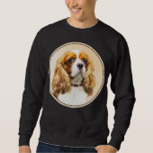 Cavalier King Charles Spaniel Original Painting Trui (Voorkant)