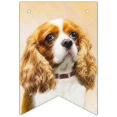 Cavalier King Charles Spaniel Original Painting Vlaggetjes (Derde vlag)