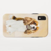 Cavalier King Charles Spaniel origineel schilderij Case-Mate iPhone Case (Achterkant (horizontaal))