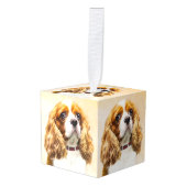Cavalier King Charles Spaniel origineel schilderij Decoratie (Voorkant hoekig)