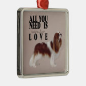 Cavalier King Charles Spaniel Ornament (Rechts)