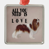 Cavalier King Charles Spaniel Ornament (Voorkant)