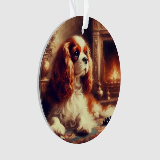Cavalier King Charles Spaniel Ornament (voorkant)
