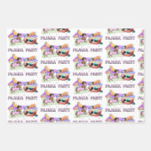 Cavalier King Charles Spaniel Pajama Party Paper (Voorkant 2)