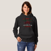 Cavalier King Charles Spaniel Pajama Ugly Christma Hoodie (Voorkant volledig)