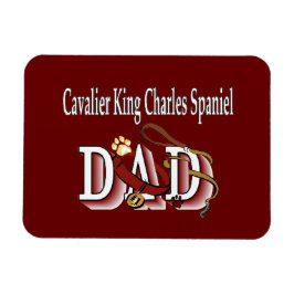 Cavalier King Charles Spaniel Papa Magneet