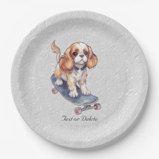 Cavalier King Charles Spaniel Paper Bord (Voorkant)