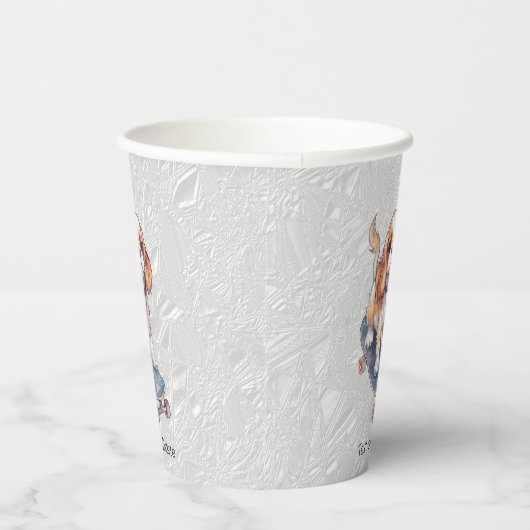 Cavalier King Charles Spaniel Papier Cups Papieren Bekers (Rechts)