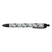 Cavalier King Charles Spaniel Paws en Botten Zwarte Inkt Pen (Bodem)