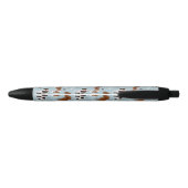Cavalier King Charles Spaniel Paws en Botten Zwarte Inkt Pen (Achterkant)