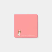 Cavalier King Charles Spaniel Personalize Post-it  Post-it® Notes (Voorkant)