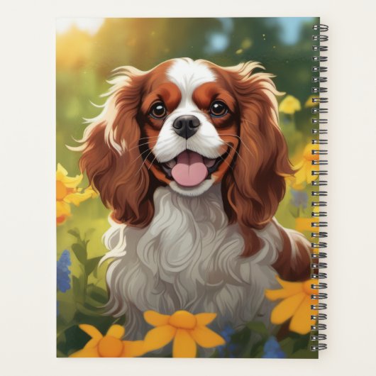 Cavalier King Charles Spaniel Planner (Achterkant)