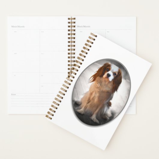 Cavalier King Charles Spaniel Planner (Display)
