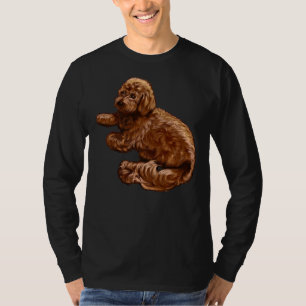 Cavalier King Charles Spaniel Poedel Cavapoo Puppy T-shirt