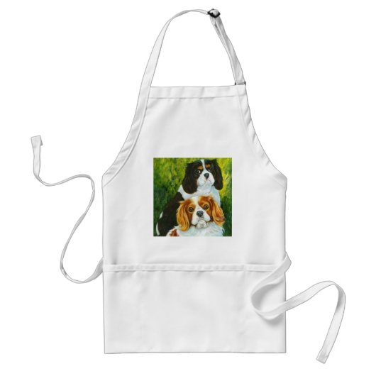 Cavalier King Charles Spaniel Portrait Gifts Standaard Schort (Voorkant)