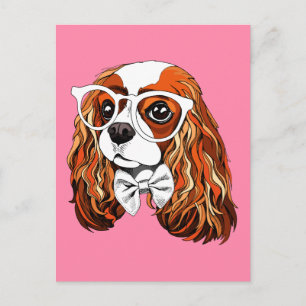 Cavalier King Charles Spaniel Portret Briefkaart