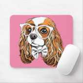 Cavalier King Charles Spaniel Portret Muismat (Met muis)