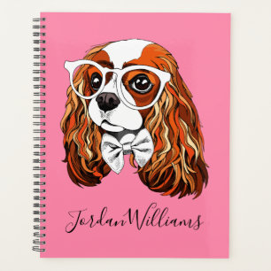 Cavalier King Charles Spaniel Portret   Naam toevo Planner