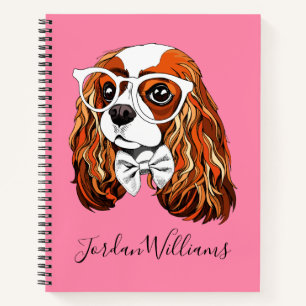 Cavalier King Charles Spaniel Portret Voeg je to Notitieboek