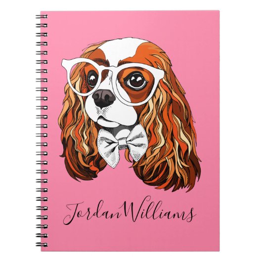 Cavalier King Charles Spaniel Portret | Voeg je to Notitieboek (Voorkant)