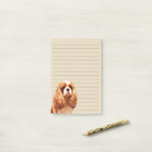 Cavalier King Charles Spaniel Post-it® Notes (Op bureau)