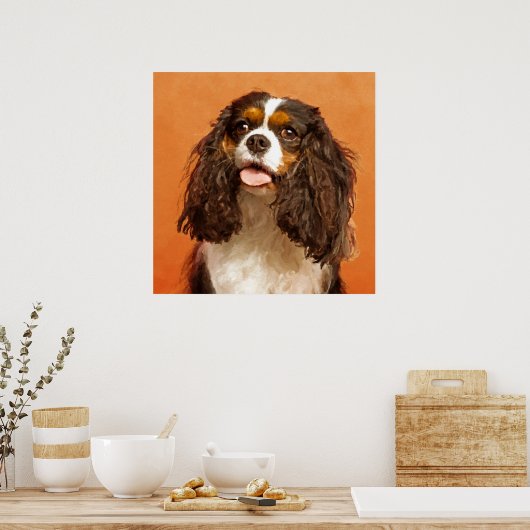 Cavalier King Charles Spaniel Poster (Keuken)
