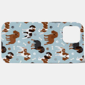 Cavalier King Charles Spaniel poten en botten Case-Mate iPhone Case (Achterkant (horizontaal))
