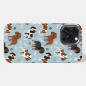 Cavalier King Charles Spaniel poten en botten iPhone Hoesje (Achterkant horizontaal)