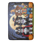Cavalier King Charles Spaniel Pumpkin Halloween Badmat (Voorkant Verticaal)