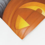 Cavalier King Charles Spaniel Pumpkin Halloween Fleece Deken (Hoek)