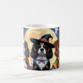 Cavalier King Charles Spaniel Pumpkin Halloween Koffiemok (Center)