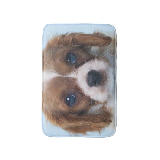 Cavalier King Charles Spaniel Puppy Badmat (Voorkant Verticaal)