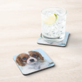 Cavalier King Charles Spaniel Puppy Bier Onderzetter (Rechterzijde)